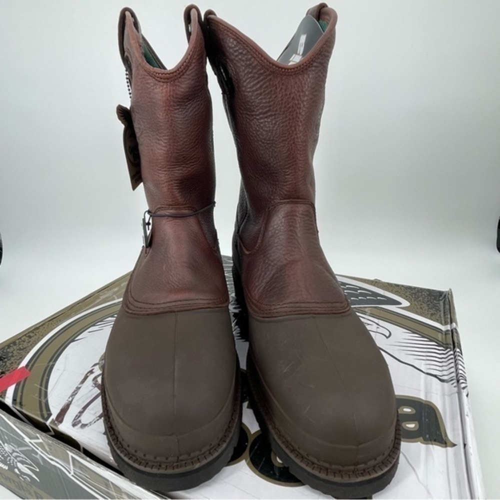Georgia Men’s Muddog Steel Toe Comfort Core Work Boots Size 12 NWT - Picture 2 of 10